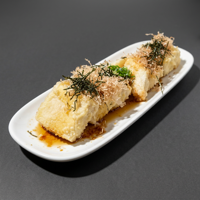 Agedashi Tofu Tempura.