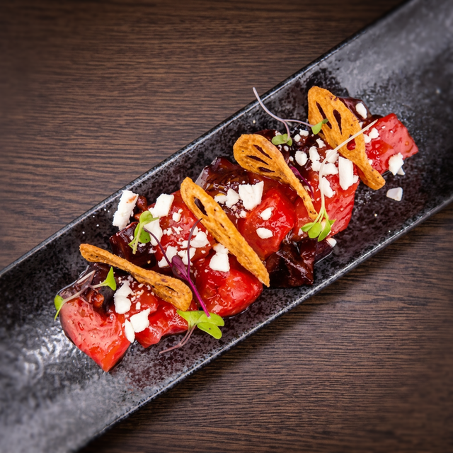 Beet & Tuna.