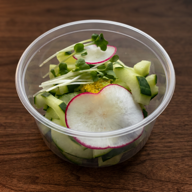 Citrus Cucumber Sunomono.